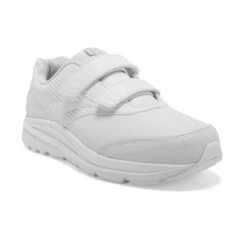 BROOKS Women's Addiction Walker VStrap 2 Walking Shoe - White/White- Regular (B) -Optimal Shoe Store 120309 142 A Addiction Walker V Strap 2 scaled