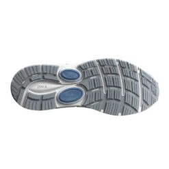 BROOKS Women's Dyad 11 Running Shoe - Grey/White/Blue - Regular (B) -Optimal Shoe Store 120312 065 S Dyad 11 bcc42cd7 9341 4a74 a9f5 1f2bbb0177c9