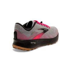 BROOKS Women's Catamount Trail Running Shoe - Alloy/Pink/Black - Regular (B) -Optimal Shoe Store 120339 098 H Catamount