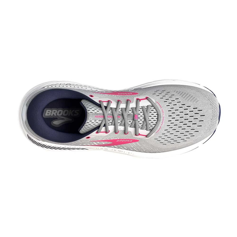 BROOKS Women's Addiction GTS 15 Running Shoe - Oyster/Peacoat/Lilac Rose - Regular (B) 2 BROOKS Women's Addiction GTS 15 Running Shoe - Oyster/Peacoat/Lilac Rose - Regular (B) - Image 2