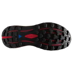 BROOKS Women's Cascadia 16 Trail Shoe - Black/Grey/Red- Regular (B) -Optimal Shoe Store 120363 008 S Cascadia 16