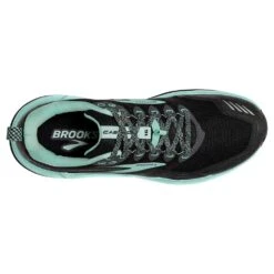 BROOKS Women's Cascadia 16 Trail Shoe- Black/Ebony/Yucca - Wide (D) -Optimal Shoe Store 120363 049 O Cascadia 16 96eac59a b6b9 43f2 b3f6 049662614692