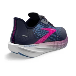 BROOKS Women's Hyperion Max Running Shoe - Peacoat/Marina Blue/Pink Glo - Regular (B) -Optimal Shoe Store 120377 441 H Hyperion Max