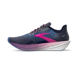 BROOKS Women's Hyperion Max Running Shoe - Peacoat/Marina Blue/Pink Glo - Regular (B) -Optimal Shoe Store 120377 441 M Hyperion Max