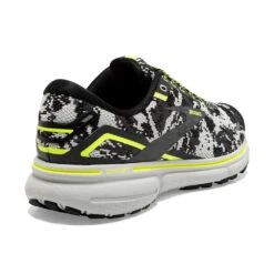 BROOKS Women's Ghost 15 Camo Running Shoe - Black/Ebony/Nightlife - Regular (B) -Optimal Shoe Store 120380 029 H Ghost 15