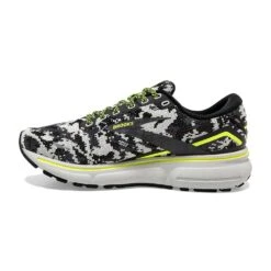BROOKS Women's Ghost 15 Camo Running Shoe - Black/Ebony/Nightlife - Regular (B) -Optimal Shoe Store 120380 029 M Ghost 15