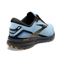 BROOKS Women's Ghost 15 Running Shoe- Light Blue/Black/Yellow - Regular (B) -Optimal Shoe Store 120380 437 H Ghost 15