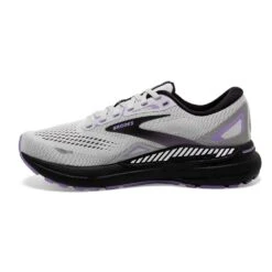 BROOKS Women's Adrenaline GTS 23 Running Shoe - Grey/Black/Purple- Wide (D) -Optimal Shoe Store 120381 039 M Adrenaline GTS 23 2
