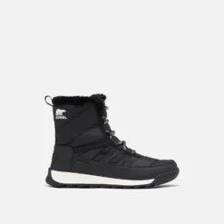Sorel Women's Whitney II Short Lace Boot - Black- Regular (B)