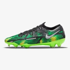 Nike Unisex Phantom GT2 Pro SW FG Soccer Shoe - Black/MTLC Platinum Green-Regular (D) -Optimal Shoe Store 1e4a4a9f b2f8 42d4 b747 bb8c66f8c811