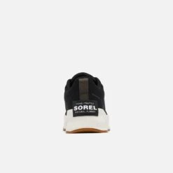 Sorel Women's Out N About III Low Sneaker Waterproof - Black/Sea Salt- Regular (B) -Optimal Shoe Store 2019631 010 b