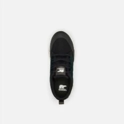 Sorel Women's Out N About III Low Sneaker Waterproof - Black/Sea Salt- Regular (B) -Optimal Shoe Store 2019631 010 u