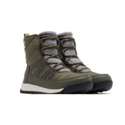 Sorel Women's Whitney II Short Lace WP Boot - Stone Green - Regular (B) -Optimal Shoe Store 2020571 397 f2