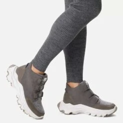 Sorel Women's Kinetic Breakthru Caribou WP Boot- Quarry- Regular (B) 10 Sorel Women's Kinetic Breakthru Caribou WP Boot- Quarry- Regular (B) -Optimal Shoe Store 2028281 052 a9