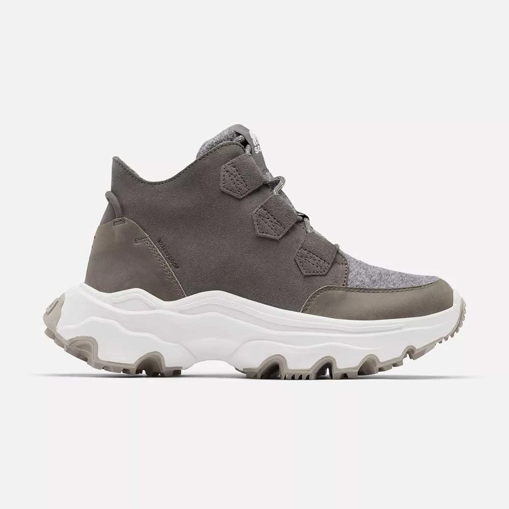 Sorel Women's Kinetic Breakthru Caribou WP Boot- Quarry- Regular (B) 1 Sorel Women's Kinetic Breakthru Caribou WP Boot- Quarry- Regular (B)