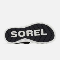Sorel Women's Viibe Sandal - Black/Sea Salt- Regular (B) -Optimal Shoe Store 2030511 010 o