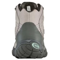 Oboz Women's Bridger Mid B-DRY Hiking Shoe- Frost Gray -Optimal Shoe Store 22102 Womens Bridger Mid B DRY FrostGray back 86104