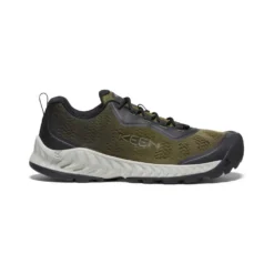 Keen Men's NXIS Speed Hiking Shoe- Military Olive/Ombre- Regular (D)