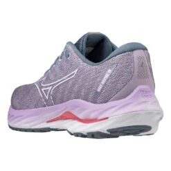 Mizuno Women's Wave Inspire 19 Running Shoe- Wisteria/China Blue- Regular (B) -Optimal Shoe Store 411398 6BCL 08