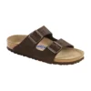 Birkenstock Arizona Soft Footbed Habana Dark Brown Oiled Leather Sandal- Regular/Wide