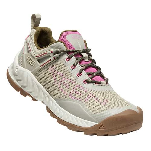 Keen Women's NXIS Evo Waterproof Hiking Shoe - Plaza Taupe/Bis Rose - Regular (B) 2 Keen Women's NXIS Evo Waterproof Hiking Shoe - Plaza Taupe/Bis Rose - Regular (B) - Image 2