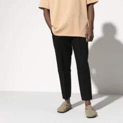 Birkenstock Boston Soft Footbed Taupe Suede- Regular/Wide 11 Birkenstock Boston Soft Footbed Taupe Suede- Regular/Wide -Optimal Shoe Store 560771 f look m bost tau