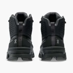 On Running Men's Cloudrock 2 Waterproof Hiking Boot- Black/Eclipse- Regular (D) -Optimal Shoe Store 63.98613 cloudrock 2 waterproof fw22 black eclipse m g5