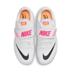Unisex Nike Air Zoom High Jump Elite Spike - White/Black/Laser Pink - Regular (D) -Optimal Shoe Store 806561 102 PHCTH001