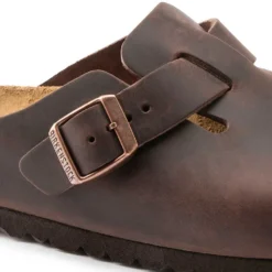 Birkenstock Boston Oiled Leather - Habana 13 Birkenstock Boston Oiled Leather - Habana -Optimal Shoe Store 860133 detail 1