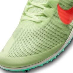 Nike Unisex Zoom Rival D Track Spike - Barely Volt/Hyper Orange/Dynamic Turq - Regular (D) -Optimal Shoe Store 907566 700 PHSYD001 1500 1