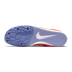 Nike Unisex Zoom Rival D 10 Track Spike - Bright Mango/Blackened Blue/Purple Pulse-Regular (D) -Optimal Shoe Store 907566 800 PHSUH000 2000