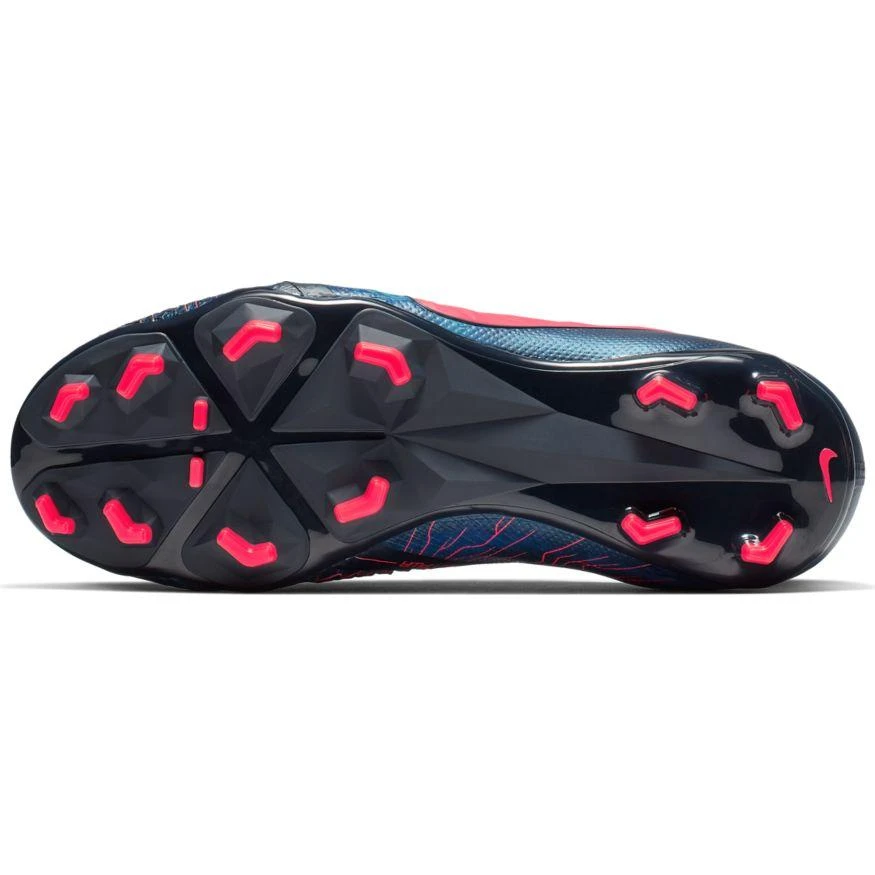 Nike Jr Phantom Venom Elite FG Soccer Cleat - Obsidian/White/Black 3 Nike Jr Phantom Venom Elite FG Soccer Cleat - Obsidian/White/Black - Image 3