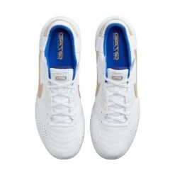 Unisex Nike Streetgato IC Soccer Shoes- White/Metallic Gold/Hyper Royal - Regular (D) -Optimal Shoe Store AURORA DC8466 174 PHCTH001 2000
