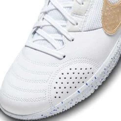 Unisex Nike Streetgato IC Soccer Shoes- White/Metallic Gold/Hyper Royal - Regular (D) -Optimal Shoe Store AURORA DC8466 174 PHSYD001 2000
