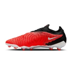 Men's Nike Phantom GX Elite Firm-Ground Soccer Cleats -Bright Crimson/White/University Red/Black - Regular (D) -Optimal Shoe Store AURORA DC9968 600 PHSLH001 2000