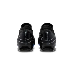 Nike Zoom Mercurial Vapor 15 Pro FG Soccer Cleat- Black/Chrome-Hyper Blue- Regular (D) -Optimal Shoe Store AURORA DJ5603 040 PHCBH000 2000