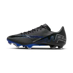 Nike Zoom Mercurial Vapor 15 Academy MG Soccer Cleat - Black/Chrome-Hyper Royal- Regular (D) -Optimal Shoe Store AURORA DJ5631 040 PHSLH000 2000