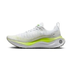 Women's Nike Infinity Run Flyknit 4 Running Shoe - White/Light Lemon Twist/Volt/Black- Regular (B) -Optimal Shoe Store AURORA DR2670 101 PHSLH001 2000