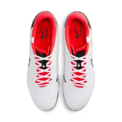 Nike Tiempo Legend 10 Academy MG Soccer Cleat - White/Black-Bright Crimson- Regular (D) -Optimal Shoe Store AURORA DV4337 100 PHCTH001 2000