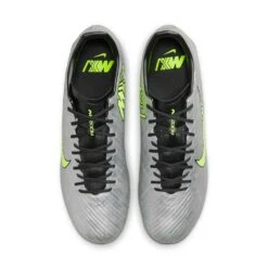 Unisex Nike Zoom Mercurial Vapor 15 Academy XXV MG Soccer Cleats - Metallic Silver/Volt - Regular (D) -Optimal Shoe Store AURORA FB8399 060 PHCTH001 2000