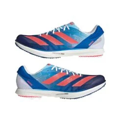 ADIDAS Unisex ADIZERO Avanti TYO Track Spike - Legacy Indigo/Turbo/ Blue Rush-Regular (D) -Optimal Shoe Store Adizero Avanti TYO Shoes Blue GY0939 09 standard 1