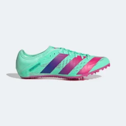 ADIDAS Men's Sprintstar Track Spike -Pulse Mint / Lucid Blue / Lucid Fuchsia - Regular (D)