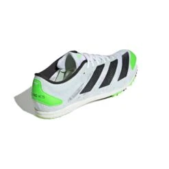 ADIDAS Unisex AdiZERO XC Spikes - Cloud White/Night Metallic/Solar Green - Regular (D) -Optimal Shoe Store Adizero XC Spikes White GX6681 05 standard