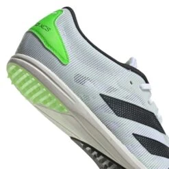 ADIDAS Unisex AdiZERO XC Spikes - Cloud White/Night Metallic/Solar Green - Regular (D) -Optimal Shoe Store Adizero XC Spikes White GX6681 41 detail