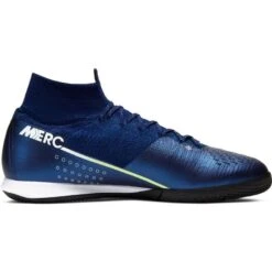 Nike Unisex Superfly 7 Elite MDS IC Soccer Cleat - Blue Void/White/Black/Metallic Silver -Optimal Shoe Store BQ5470 401 PHSRH001