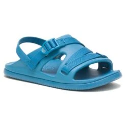 Chaco Big Kids' Chillos Sport Sandals- Blue -Optimal Shoe Store CHAK JCH180327 051220 S21 032