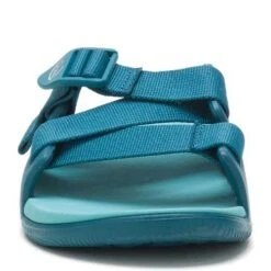 Chaco Women's Chillos Slide - Ocean Blue- Regular (B) -Optimal Shoe Store CHAW JCH109118 022221 S22 090
