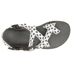 Chaco Women's Z Cloud 2 Sandal - Quilt Black/White - Regular (B) -Optimal Shoe Store CHAW JCH109506 032222 S23 TOP 1