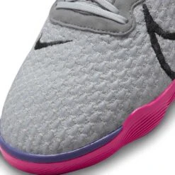 Unisex Nike React Gato IC Soccer Shoe- Lt Smoke Grey/Black -Optimal Shoe Store CT0550 056 PHSYD001