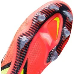 Nike Unisex Phantom GT2 Elite Dynamic Fit FG Soccer Shoes - White/Bright Crimson/Volt - Regular (D) -Optimal Shoe Store CZ9889 167 PHSUD001 2000